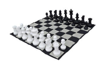 Giant chess and checkers combo-1