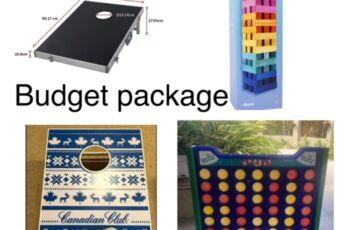 Budget Outdoor Party Hire Budget Games Package