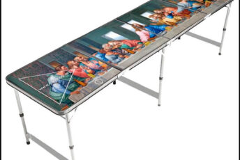 Budget Outdoor Party Hire Last Supper Beer Pong table