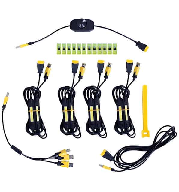 Budget Outdoor Party HireOztrail Led Gazebo Light Package cables Budget Outdoor Party HireOztrail Led Gazebo Light Package cables