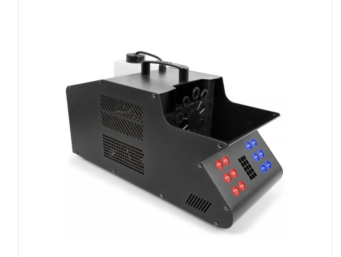 Budget Outdoor Party Hire Beamz SB1500-LED Smoke & Bubble Machine