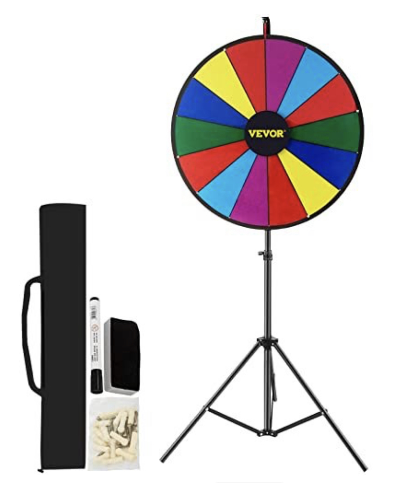 Budget Outdoor Party Hire Party Spinning Wheel
