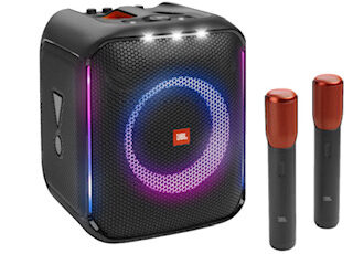 Budget Outdoor Party Hire JBL Encore plus wireless Microphones
