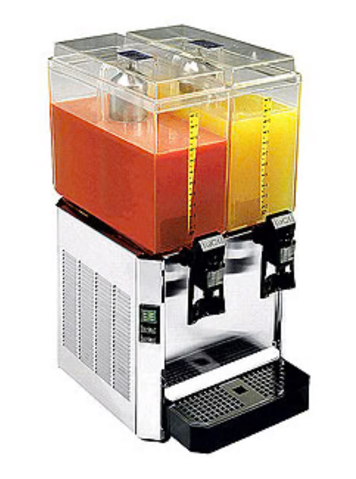 Budget Outdoor Party Hire Promek VL Cold Drink Dispenser 2 x 12L